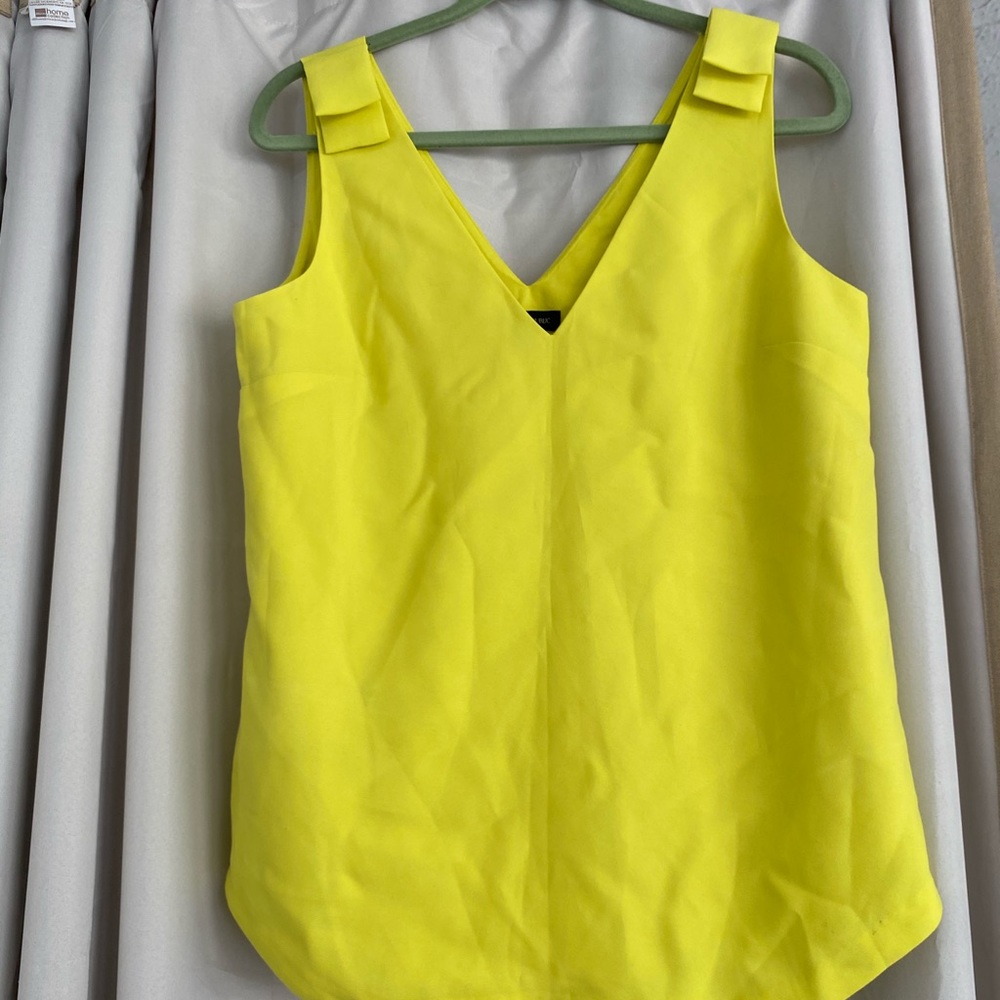 Banana Republic Yellow tank top blouse